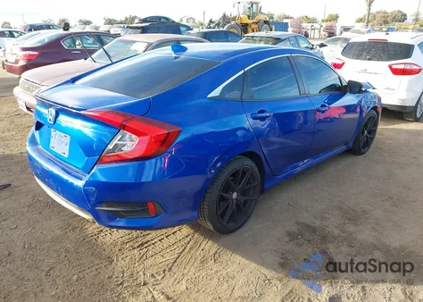 2017 Honda Civic Ex-T from USA, damaged, VIN 2HGFC1F37HH649599